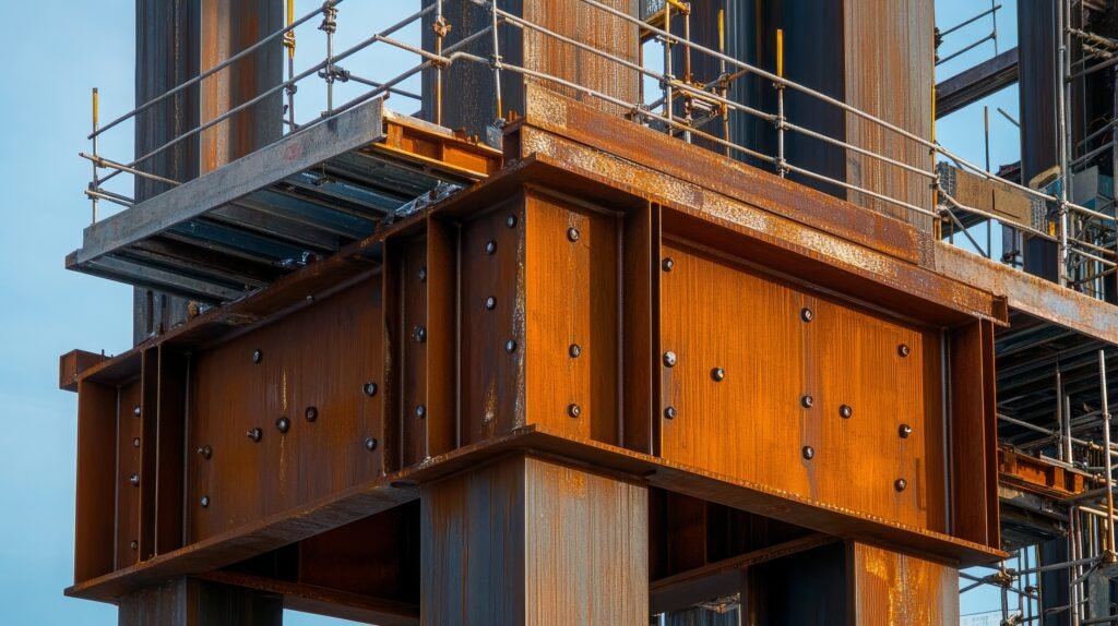 Weathering steel bridge beams and temporary works — bridges and structures programme expertise